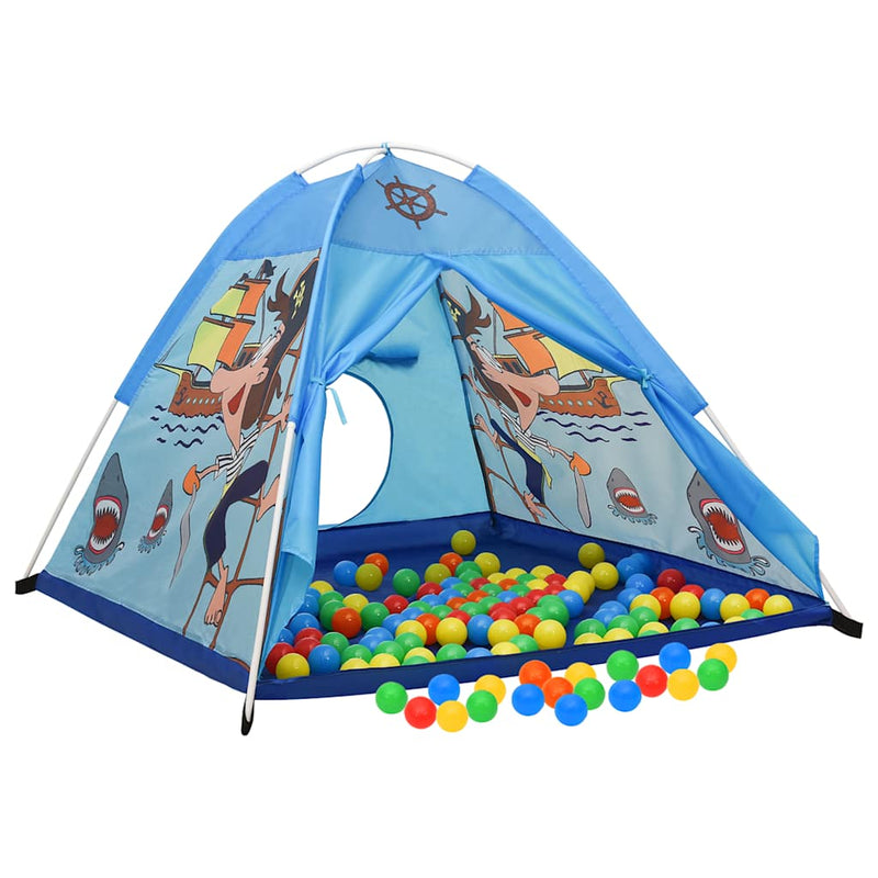 Load image into Gallery viewer, VidaXL Kinderspeeltent met 250 ballen 120x120x90 cm blauw
