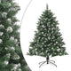 Vidaxl kunstkerstboom met standaard 150 cm pvc