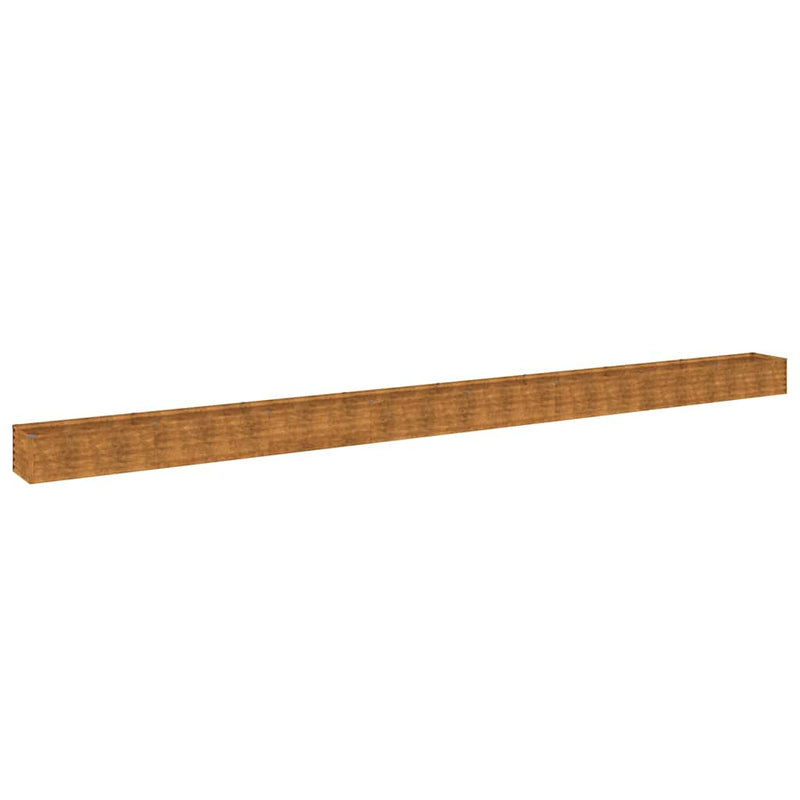 Load image into Gallery viewer, Vidaxl plantenbak verhoogd 770x50x36 cm cortenstaal
