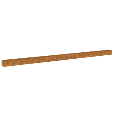 Vidaxl plantenbak verhoogd 960x50x36 cm cortenstaal