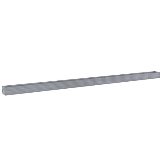 Vidaxl plantenbak verhoogd 960x50x36 cm cortenstaal