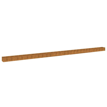 Vidaxl plantenbak verhoogd 1152x50x36 cm cortenstaal