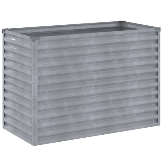 Vidaxl verhoogde tuinbak 100x50x69 cm cortenstaal