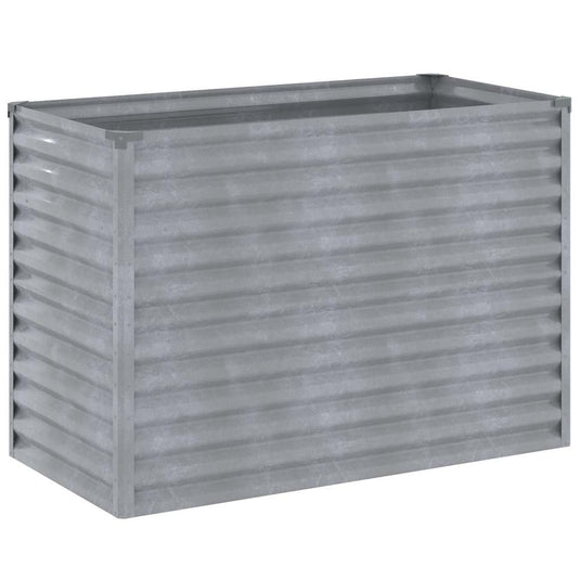 Vidaxl verhoogde tuinbak 100x50x69 cm cortenstaal