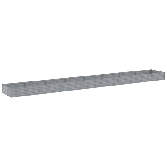 Vidaxl plantenbak verhoogd 770x100x36 cm cortenstaal