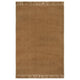 VidaXL Vloerkleed met kwastjes 120x180 cm jute