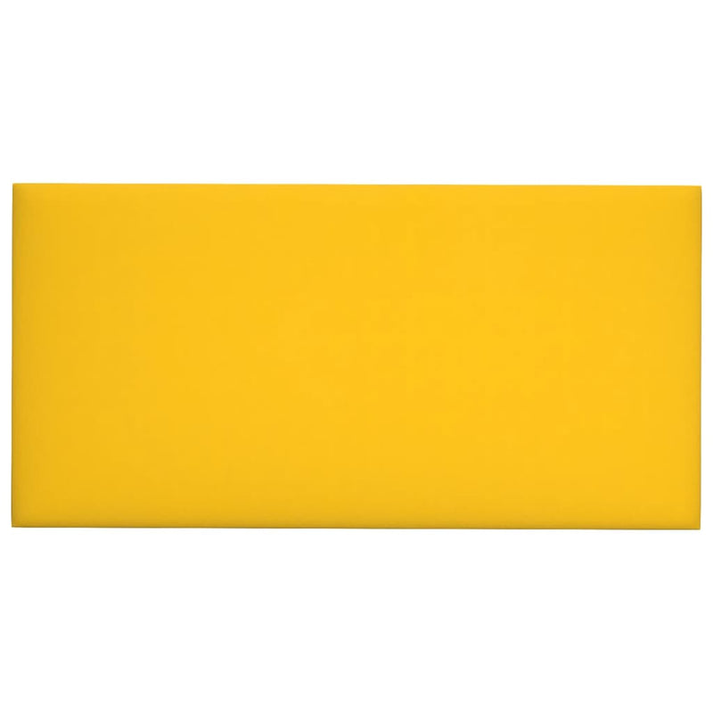 Load image into Gallery viewer, Vidaxl wandpanelen 12 st 2,16 m² 60x30 cm fluweel geel

