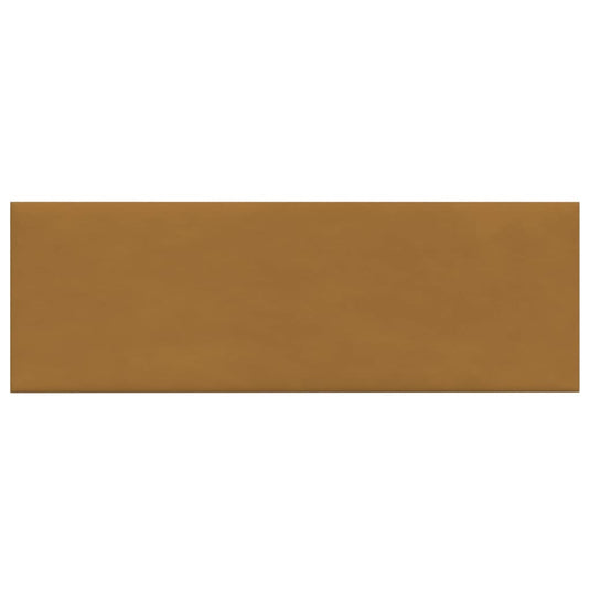Vidaxl wandpanelen 12 st 3,24 m² 90x30 cm fluweel bruin