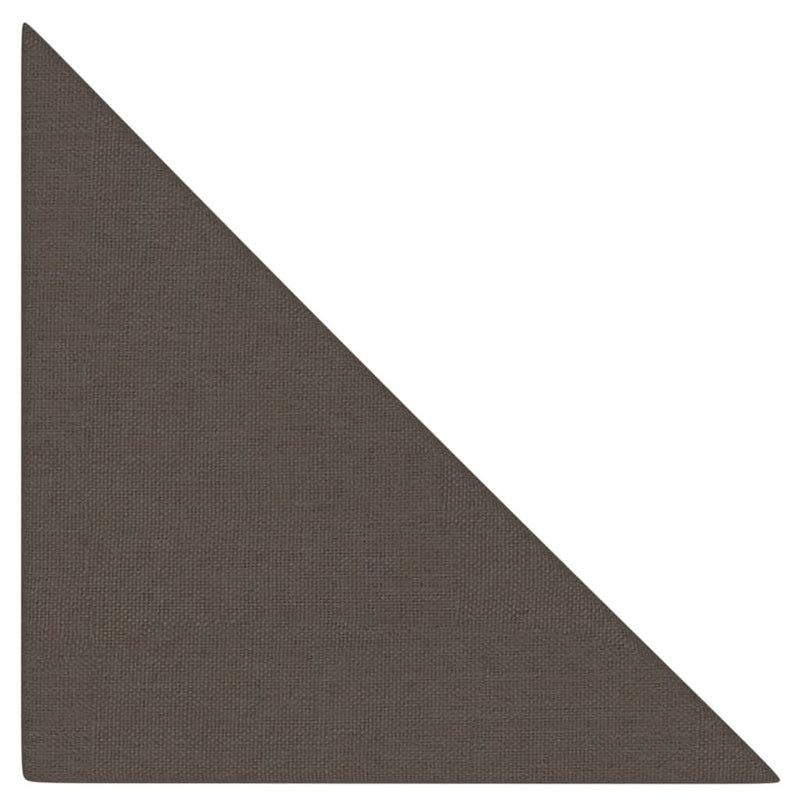 Load image into Gallery viewer, VidaXL Wandpanelen 12 st 0,54 m² 30x30 cm stof taupe

