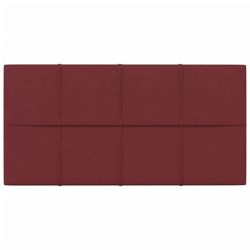 Load image into Gallery viewer, Vidaxl wandpanelen 12 st 2,16 m² 60x30 cm stof wijnrood
