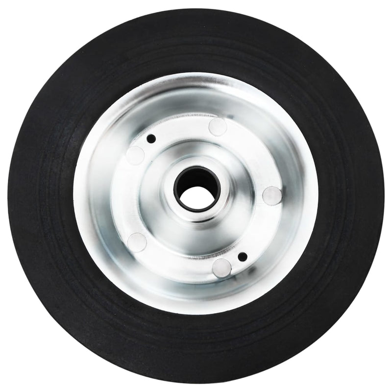 Load image into Gallery viewer, Vidaxl wiel voor stuurwiel ø20x5 cm massief rubber en staal
