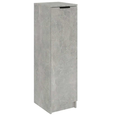 Vidaxl schoenenkast 30x35x100 cm bewerkt hout betongrijs