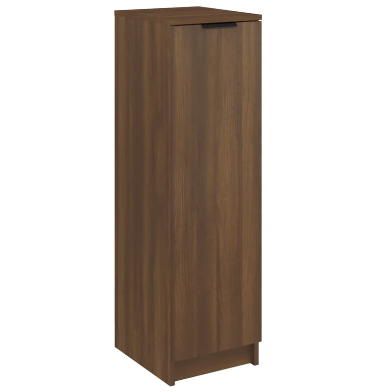 Load image into Gallery viewer, VidaXL Schoenenkast 30x35x100 cm bewerkt hout bruin eikenkleur
