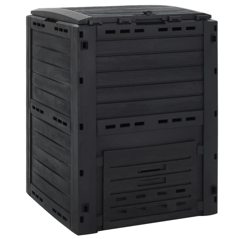 Load image into Gallery viewer, VidaXL Compostbak 280 L polypropeen zwart
