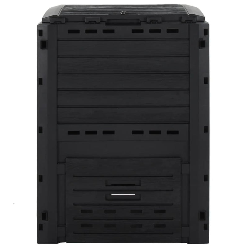 Load image into Gallery viewer, VidaXL Compostbak 280 L polypropeen zwart
