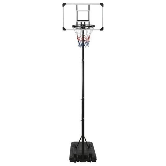 Vidaxl basketbalstandaard 280-350 cm polycarbonaat transparant