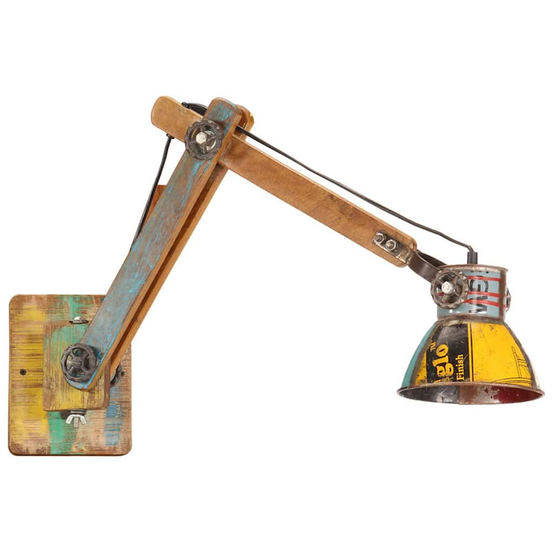 Load image into Gallery viewer, Vidaxl wandlamp industrieel rond e27 meerkleurig
