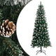 Vidaxl kunstkerstboom met standaard 180 cm pvc groen