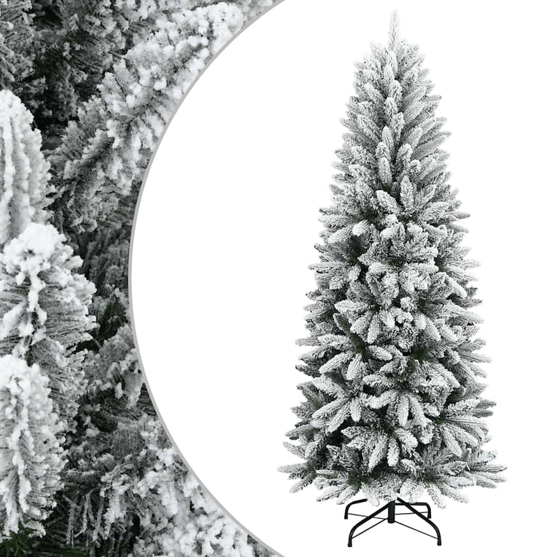 Load image into Gallery viewer, Vidaxl kunstkerstboom met sneeuw 120 cm pvc en pe
