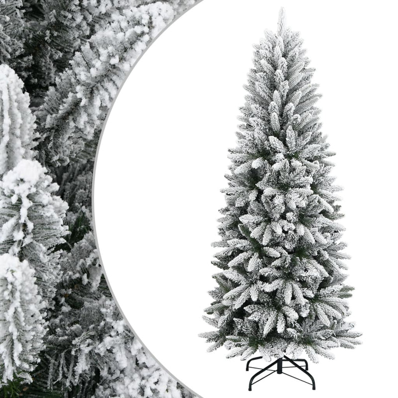 Load image into Gallery viewer, Vidaxl kunstkerstboom met sneeuw 180 cm pvc en pe
