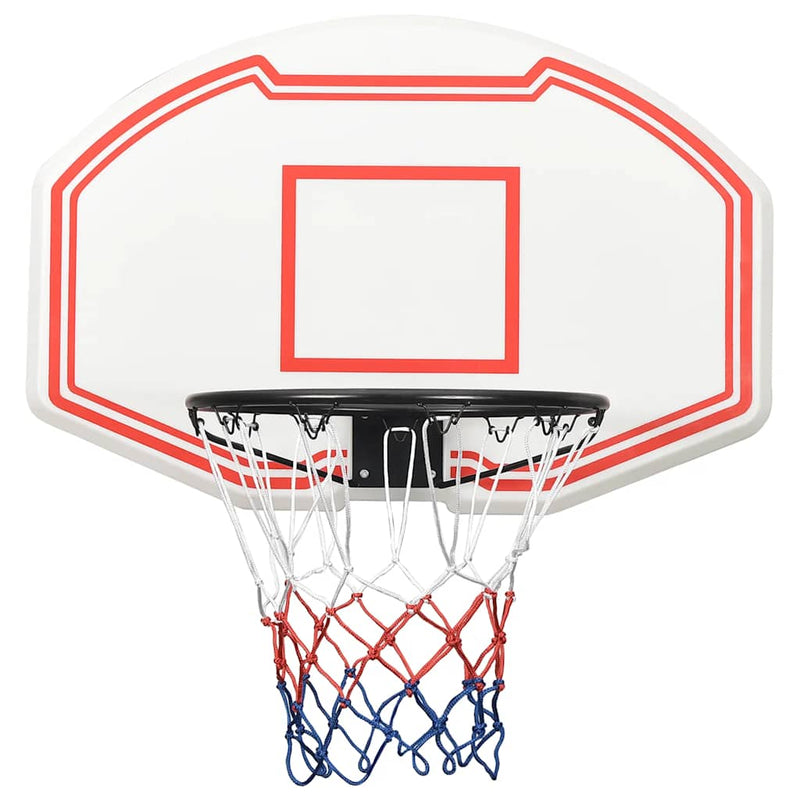 Load image into Gallery viewer, Vidaxl basketbalbord 90x60x2 cm polyetheen wit
