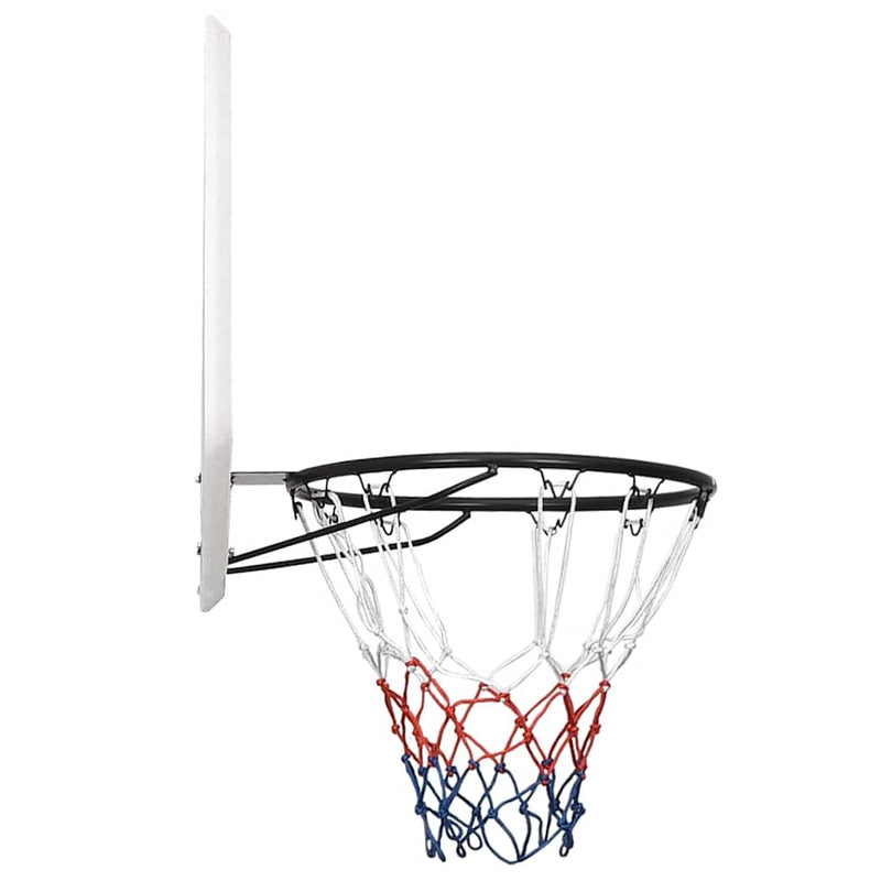Load image into Gallery viewer, Vidaxl basketbalbord 90x60x2 cm polyetheen wit

