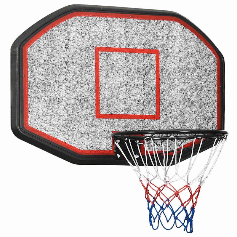 Load image into Gallery viewer, Vidaxl basketbalbord 109x71x3 cm polyetheen zwart
