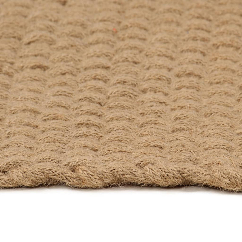 Load image into Gallery viewer, Vidaxl vloerkleed rechthoekig 80x160 cm jute naturel
