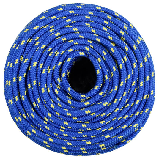 Vidaxl boottouw 8 mm 250 m polypropyleen blauw