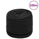 Vidaxl boottouw 18 mm 100 m polypropeen zwart