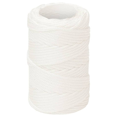 Vidaxl boottouw 2 mm 25 m polypropyleen volwit