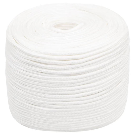 Vidaxl boottouw 6 mm 50 m polypropyleen volwit