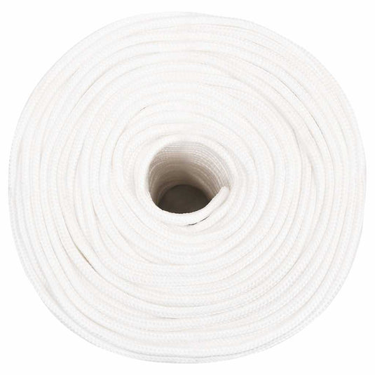 Vidaxl boottouw 6 mm 500 m polypropyleen volwit