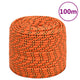 Vidaxl boottouw 6 mm 100 m polypropyleen oranje