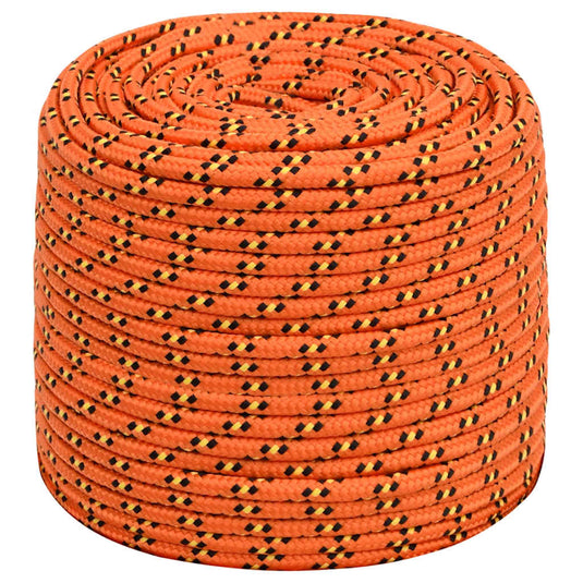 Vidaxl boottouw 6 mm 500 m polypropyleen oranje