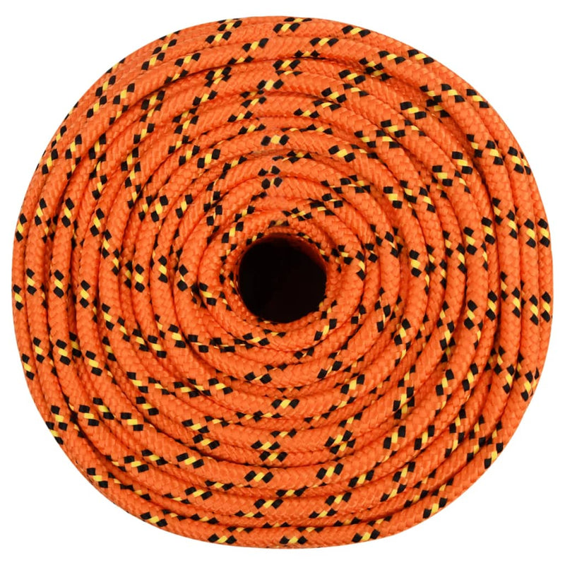 Load image into Gallery viewer, Vidaxl boottouw 8 mm 50 m polypropyleen oranje
