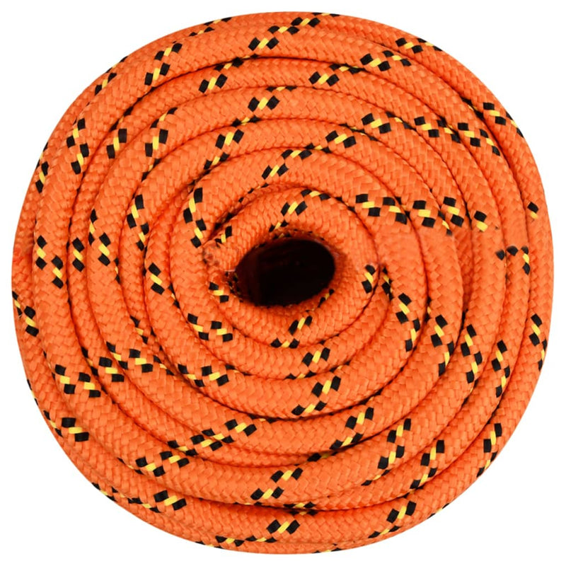 Load image into Gallery viewer, Vidaxl boottouw 16 mm 25 m polypropyleen oranje
