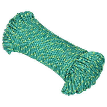 Vidaxl boottouw 3 mm 25 m polypropyleen groen