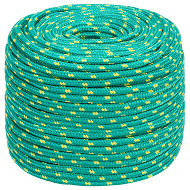 Vidaxl boottouw 8 mm 50 m polypropyleen groen