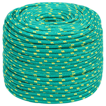Vidaxl boottouw 10 mm 500 m polypropyleen groen