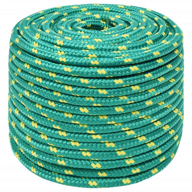 Vidaxl boottouw 14 mm 250 m polypropyleen groen