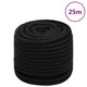 Vidaxl werktouw 16 mm 25 m polyester zwart