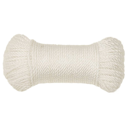 Vidaxl werktouw 6 mm 25 m polypropeen wit