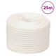 Vidaxl werktouw 24 mm 25 m polypropeen wit