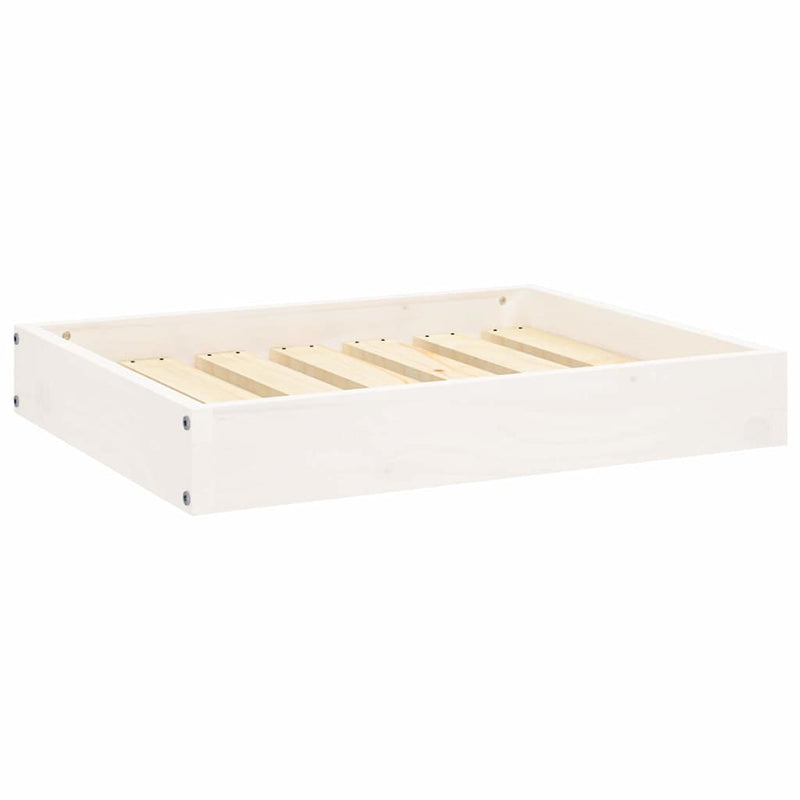 Load image into Gallery viewer, Vidaxl hondenmand 61,5x49x9 cm massief grenenhout wit
