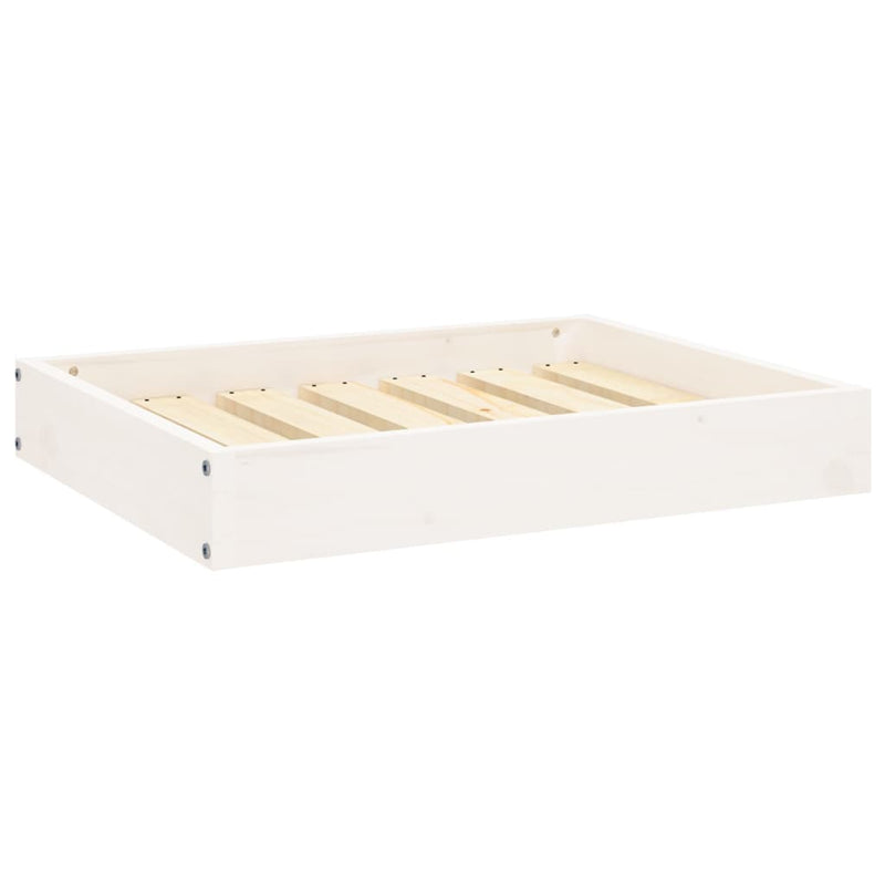Load image into Gallery viewer, Vidaxl hondenmand 61,5x49x9 cm massief grenenhout wit
