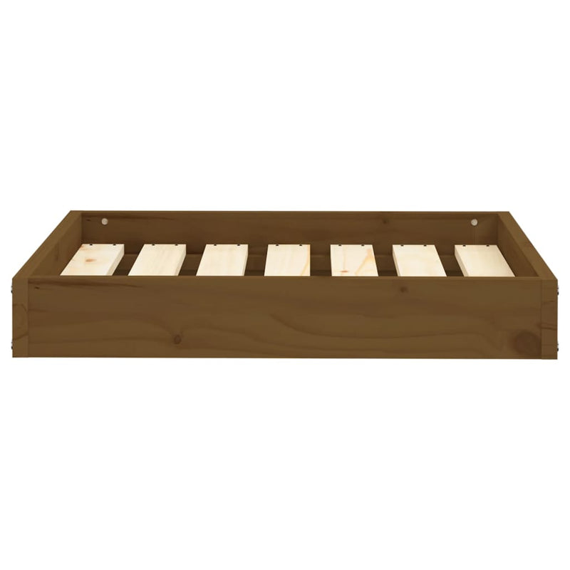 Load image into Gallery viewer, Vidaxl hondenmand 61,5x49x9 cm massief grenenhout honingbruin
