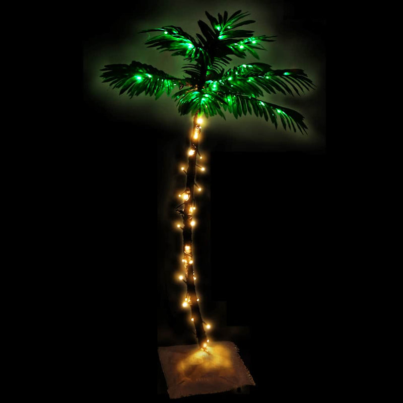 Load image into Gallery viewer, Vidaxl palmboom led 72 led's warmwit 120 cm
