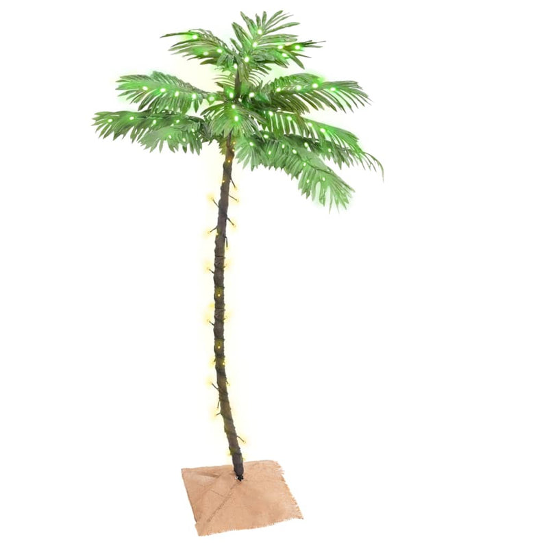 Load image into Gallery viewer, Vidaxl palmboom led 88 led's warmwit 150 cm

