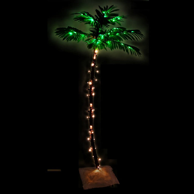Load image into Gallery viewer, Vidaxl palmboom led 88 led's warmwit 150 cm
